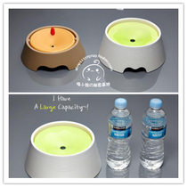 Not wet mouth Pet dog Drink flat face Garfy cat bulldog with no wet mustache drinking water bowls out for a kettle