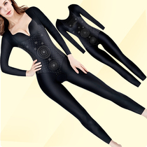 Beauty salon Caffeine waist negative ion shaping clothes postpartum conjoined body body shaping lock fat abdomen corset women