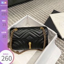 (Lu Xiaobu) small square bag 2021 New Chao female summer premium chain retro mini portable shoulder bag
