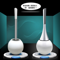Creative European-style bathroom toilet brush toilet toilet brush holder set with stainless steel base Toilet brush brush