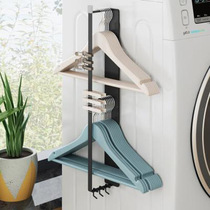 Factory direct washing machine side ledge magnetic bathroom hanger sorting rack washing machine storage rack