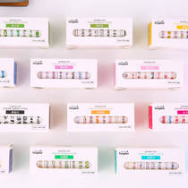 Simple net red hand account and paper tape tape tape Cute color printing tape hand account album material diary decoration diy sticker film Small fresh girl heart ins wind beginner sticker