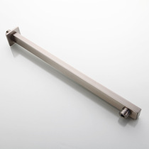 304 stainless steel brushed in-wall shower shower rod top spray transverse tube concealed square circular hidden ceiling vertical rod