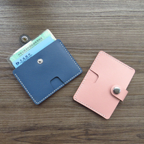 Handmade leather drivers license holster card bag Mens and womens motor vehicle driving license head layer cowhide drivers license clip bank card cover