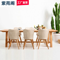 Outdoor Table And Chairs Courtyard Villa Vines Chair Outdoor Leisure Balcony Teak Waterproof Sunscreen Table And Chairs Solid Wood Dining Table And Chairs