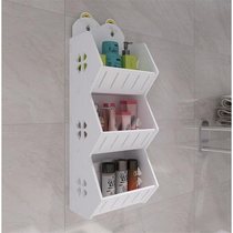 Hole-free toilet shelf Wall-mounted storage rack Toilet bedroom living room bathroom finishing storage rack