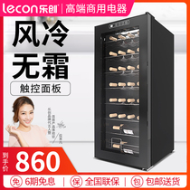 lecon music red wine cabinet thermostatic home wine cabinet living-room tea cabinet large-capacity high-end wine cabinet display cabinet