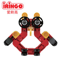 Iringo Love bell high owl three-dimensional fingertip puzzle puzzle plug building block assembly toy Children parent-child gift