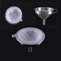 304 stainless steel funnel with 450 mesh ultra-dense filter White Wine Wine boiling water filter