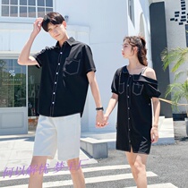 Very immortal couple dress two summer suit love girl sweet master love young fan small public one skirt one dress shake sound