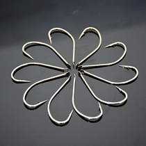 10 packs of Marushi super large 34# single hook with barbed fishing crochet hand Rod sea rod rock hook fishing tackle