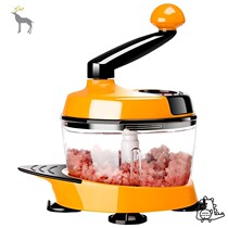 Garlic masher Cooking machine Blender Vegetable manual household hand meat grinder Small garlic mince vegetable shallot cutter machine