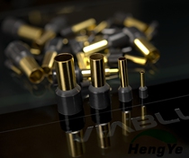 Original German Viablue audio power cord Speaker wire Metal wire tube Copper gold plated sleeve