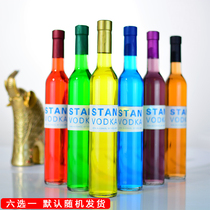 Color vodka wine bottle decoration wine cabinet decoration Home living room TV cabinet Creative entrance modern decoration