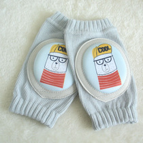 Autumn and winter New loose mouth baby knee pads combed cotton baby crawling toddler socks children leg pads
