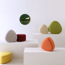 Clothing Shop Changing Shoes Stools Creativity Profiled Sofa Sloth People Pedalling Home Casual Stool Reception Area Cobblestone Sofa