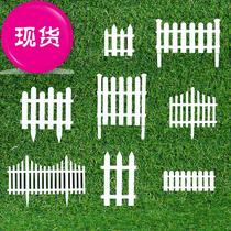 Aquarium fish tank landscaping decoration ceramic ornaments small courtyard door fence fence fence railing process