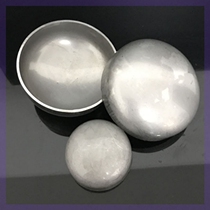 Stainless steel 304 oval welding head pressure tank upper and lower sealing tube bottom end Hemispherical industrial plug cap