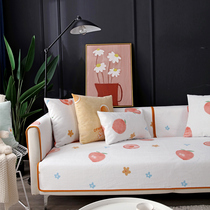 Brief Milk Suede Sofa Mat All Season Universal Full Package Sofa Cushion Universal Cover Anti Slip Sofa Cover Cushion