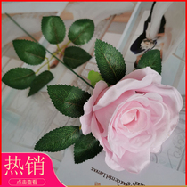Wedding props simulation silk flower Road flower arrangement rose hydrangea flower Flower floral headdress row silk flower decoration arrangement