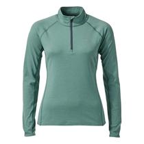 LL Bean Penn Female Outdoor Casual Wear collar with zip sleeve head long sleeve pure color T-A-504948