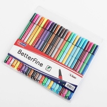 Colorful Little Fresh Hook Pen Learning Stationery Drawing Sketching Graffiti Hand Tent Pen 0-38 Suit