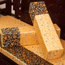 Chinese style sofa cushion mahogany pillow Chinese style neo-classical backrest solid wood waist pillow armrest pillow pillow square pillow