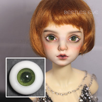 Dolly Planet-BJD 娃用手工玻璃眼珠进口料 闪耀系列 H-35 橄榄绿