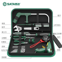 Shida Home Set Manual Hardware Toolbox Home Maintenance Plumber Kit Combination Set DY06018