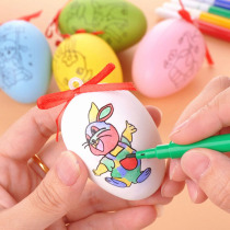 Micro business creatively push small gifts children kindergarten hand-painted graffiti eggs students give small gifts