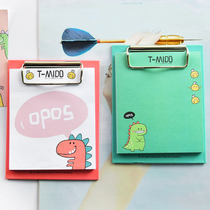 Creative mini splint sticky note book cartoon Korean tear-free sticky note paper Student message memo book