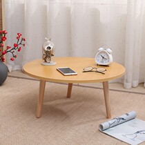 Nordic Tatami coffee table Bay window table Small coffee table Simple Japanese windowsill Carpet table Low table Solid wood Kang table