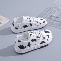 Big head bread canvas shoes women flat ugly cute small white shoes 2021 summer thin niche design casual board shoes