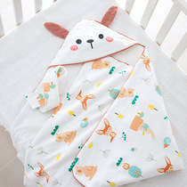 Newborn baby pure cotton huddled by baby small bag by first birth room with baby bag wrapped in single summer thin spring autumn