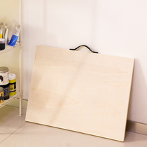 Portable four-open drawing board Hollow drawing board painting art sketch gouache wooden 4K hand drawing board beginner painting