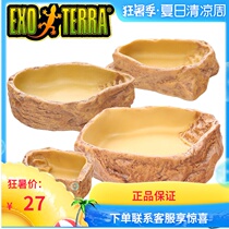 Xijin climbing pet water basin Deep water basin Deep food basin Turtle lizard snake available drinking basin Large