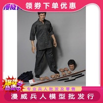 FIRE A020 1:4 Raptors cross the river double-headed carving Bruce Lee spot