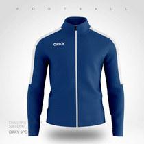 orky Wokai football training uniform long sleeve team uniform Sportswear childrens coat mens match appearance suit