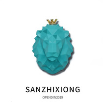 Lion car perfume light fragrance car interior decoration Car aromatherapy air conditioning outlet perfume clip decoration