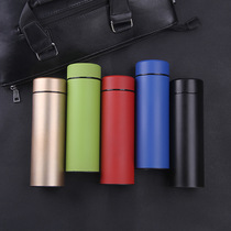304 stainless steel thermos cup household vacuum straight Cup simple business office gift Cup Factory Direct