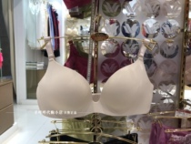 Wacoal simple incognito gathering medium thick cup round and comfortable rimless bra WB1966 domestic