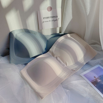Cherry Baters Jelly Strips of Jelly Strips Without Marks of Scratchless Bra-free Breast Proof bra Anti-sagging small breasted breast Upper bra Bra