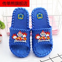 Slipper boys and children non-slip soft bottom summer childrens skewer shoes womens summer fashion outside wear shoes boy years old