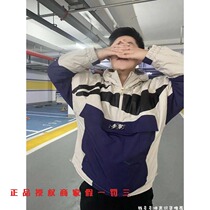 Li Ning short cotton clothes mens 2020 new mens clothes stand loose winter blouses windproof sportswear AJMR035