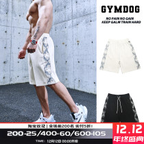 GYMDOG homemade Tide brand broccoli element fitness shorts mens sports five-point pants summer running training pants