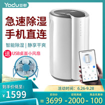 Sub-dehumidified Dehumidifiers 25L large dehumidifiers for household muted drying basements YD-C253BGW (HI)