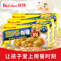 Good service hundred dreams more Japanese style curry block seasoning spicy 100g * 3 boxes