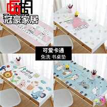 Book tablecloth Nordic style waterproof tpu table mat cute scrub table mat ins Wind makeup table cloth mat