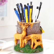 Pen holder Creative fashion handicrafts Cartoon student office desktop study ornaments Multi-functional personality knickknacks