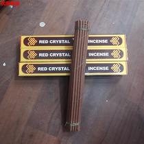 Nepal Temple making fragrant Red Crystal ruby songchang pure handmade Red Crystal INCENSE INCENSE